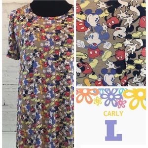 NWT Lularoe Disney Carly Dress - L